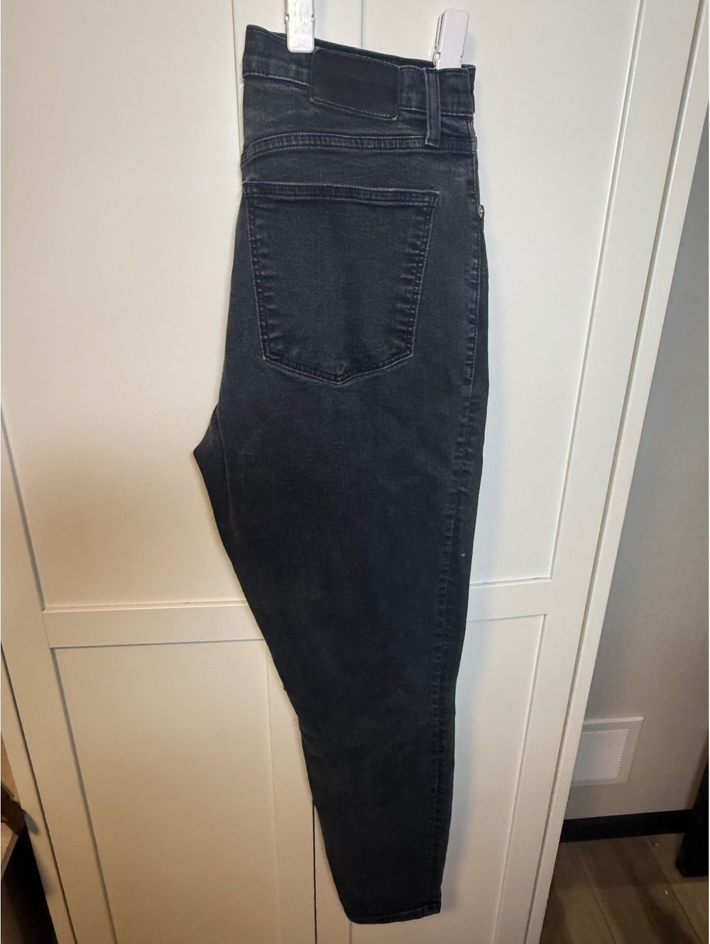 Lucky Brand Bridgette High Rise Skinny Jeans Black Size 12 / 31R